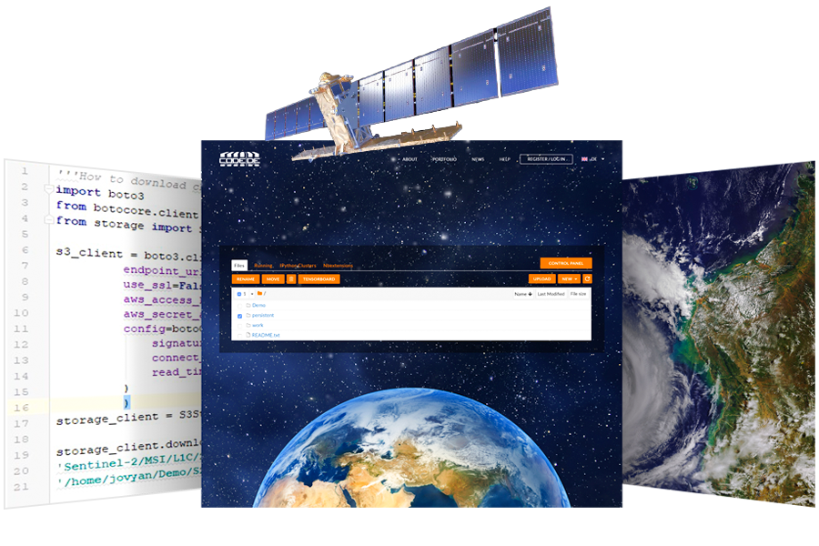 code-de project